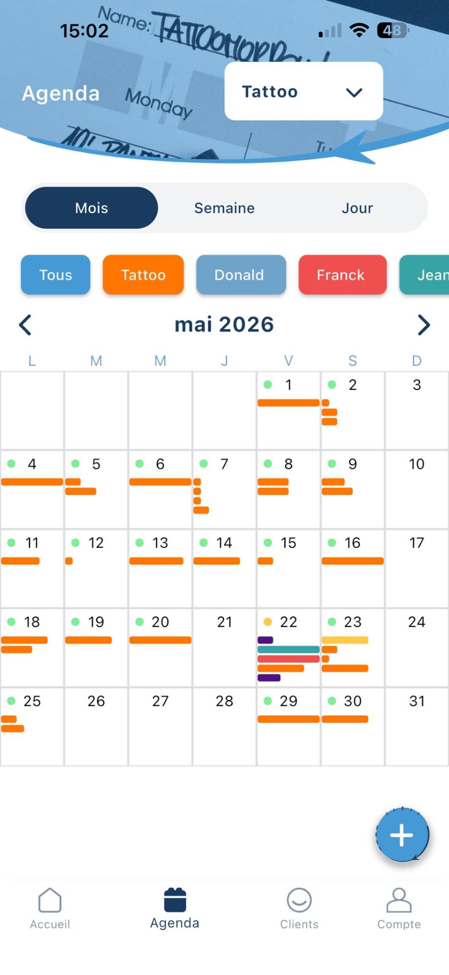 Tattoomorrow écran 1